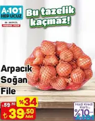 ARPACIK SOĞAN FİLE ARPACIK SOĞAN FİLE